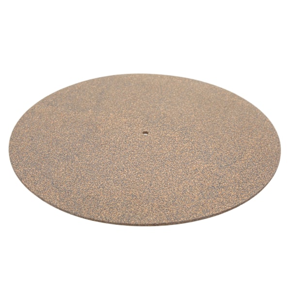 Korkträskivspelare Plattermatta Nötning Reducerande Resonansundertryckning Platter Slipmat för Fonograf