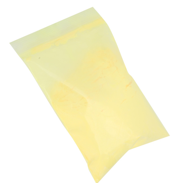 Nagelkonst Luminous Pulver DIY Hög Ljusstyrka Luminous Färgpigment Dekoration 100g Guldgul