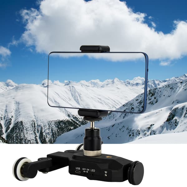 Mini Motorisert Videobane Motor Slider Bil Dolly Lastebil Bil for Kamera Videokamera DV