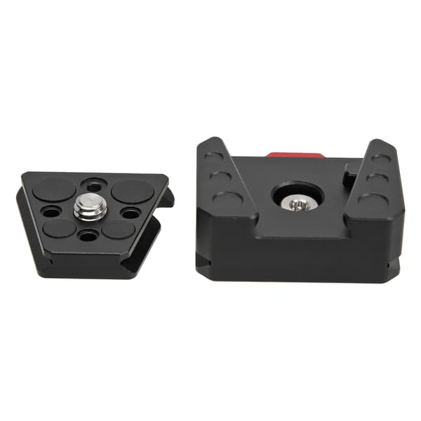 V Lock Quick Release Plate Multifunktionel Stabil Mini V Lock Monteringssæt til DSLR Stativ