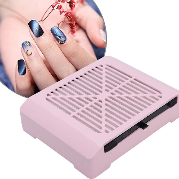 Bärbar 36W Salon Sugdammsamlare Maskin Dammsugare Verktyg Rosa