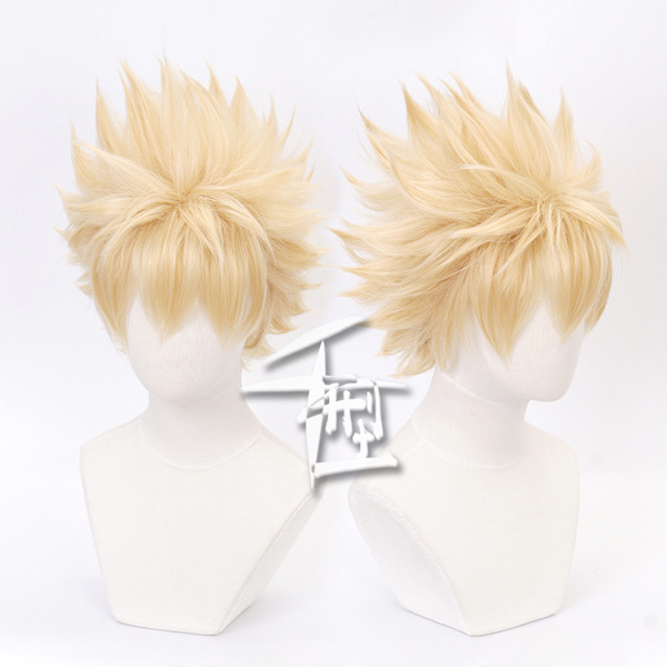 Wigs My Hero Academia Bakugo Katsuki Xiaosheng Bakugo cosplay paryk