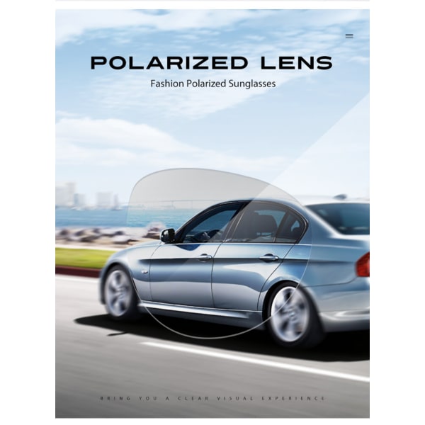 Polarized Aviator solglasögon för kvinnor män, med 100 % UV-skydd brun gradientlins och lätt metallram