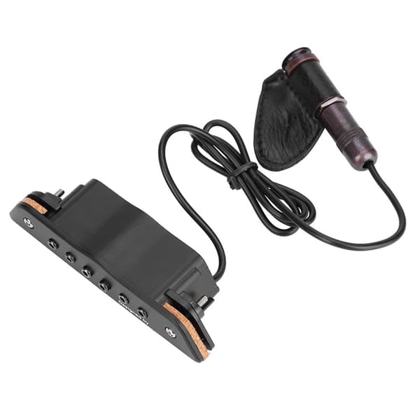 B-Band M1 Akustisk gitarr ljudhål pickup Passiv pickup med ändstiftsspänne