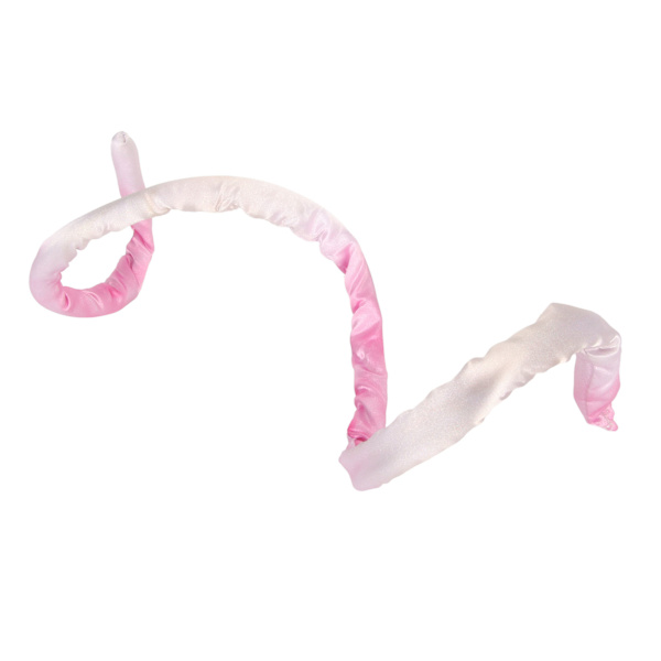 Spiral Lock Hår Tie Tie Dye Rosa Män Kvinnor Böjlig Dreadlocks Hår Tie Ponytail Hållare Tillbehör