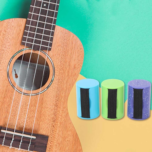 3 kpl Mini Kitara Ukulele Hiekka Ravistin Vasara Rytmi Käytettävä Sormessa Instrumentti Työkalu