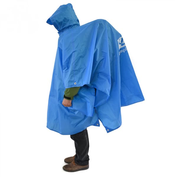 Lett Ripstop Nylon Regnponcho med Justerbar Hette