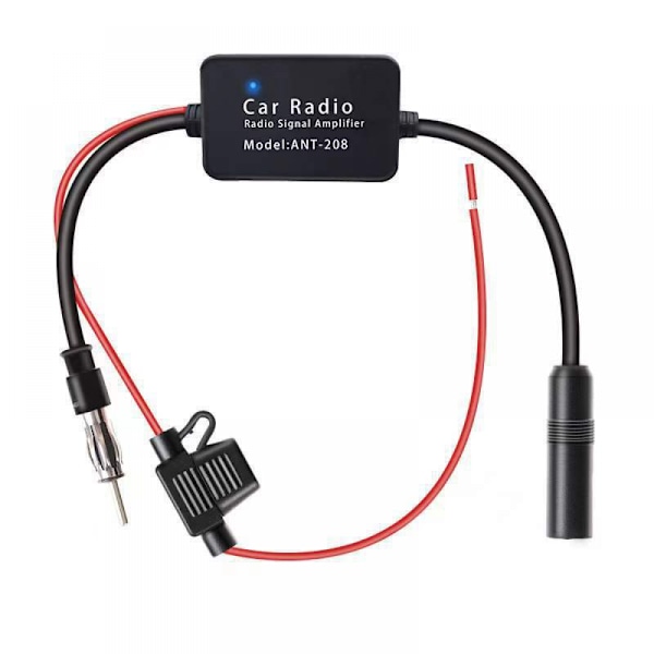 Antenneforstærker, Signal Booster Universal 12V Bil FM AM Radio Antenne Signal Modtagelse Forforstærker Booster Høj Forøgelse Lav Støj HD