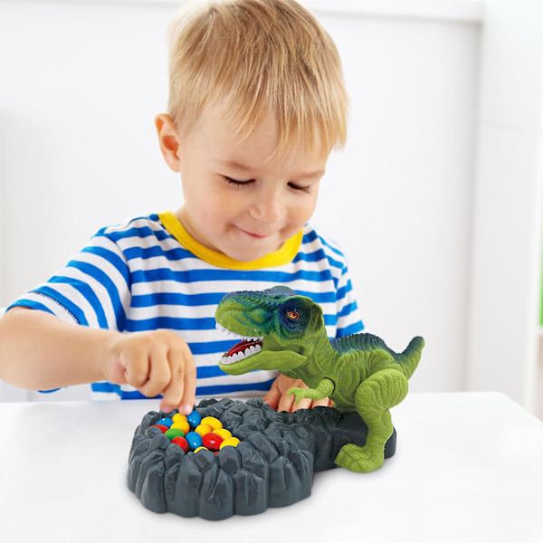 Pass deg for dinosaur-brettspill foreldre-barn biting morsom lur leketøy