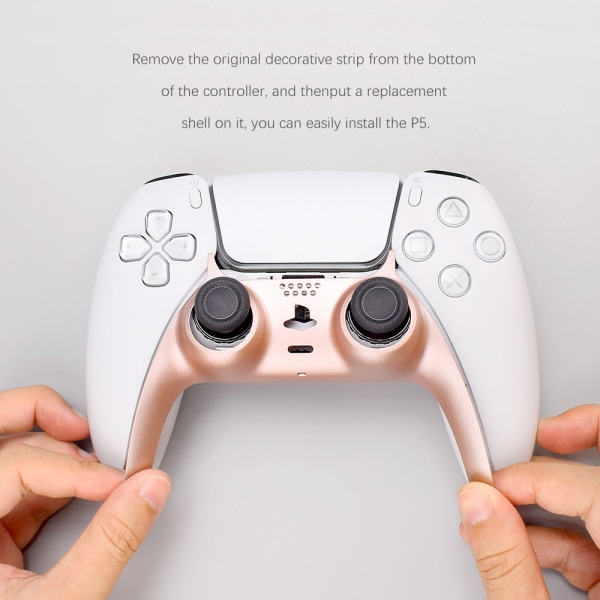 PS5 Ohjainpinta, Vaihtokuori Koriste-Tarvikkeet, Pito Koristelista Sony Playstation 5 DualSense Ohjaimelle