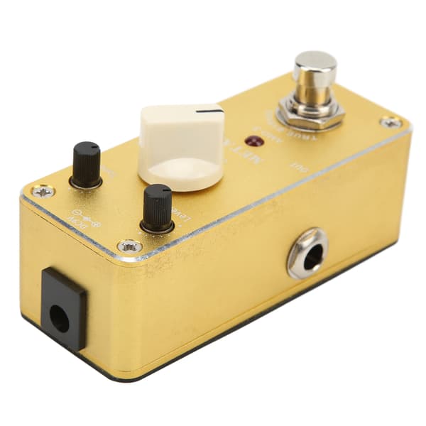 Metalldistorsionseffektpedal Mini True Bypass för elgitarr med fästtejp AMD‑3
