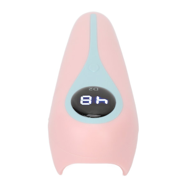 Mini LED-neglelampe 5W 3 stk lysbrikker 30s 60s timing 365nm 405nm håndholdt neglelakk herdelampe rosa