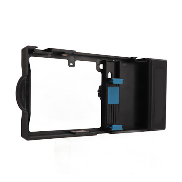 Smartphone Video Rig Handheld Vlogging Case 2 Cold Shoe Mounts för 6.5‑9cm Bredd Telefon
