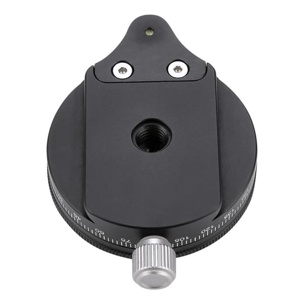 FC-60 360° Disc Tripod Quick Release Plate Panorama Base Head Clamp for DSLR