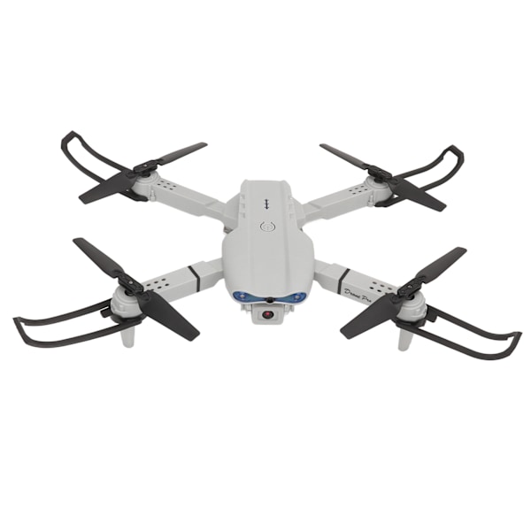 RC Drone 4k Dubbelkamera Quadcopter Wifi Fällbar Fjärrkontroll Quadcopter 3 Vägs Hindrande Undvikande Höjdhåll Leksaker Gåvor för Pojkar Flickor Grå