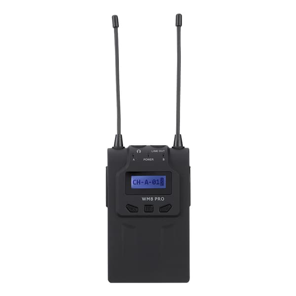 BOYA BY-WM8 Pro K1 UHF trådløst Lavalier mikrofonkit til ENG-videokameraer
