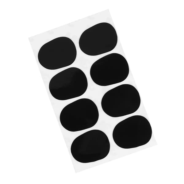 Saksofonisuuttimen Pehmustetyyny Sopraano Alto Tenori Saksofonille Klarinetille Musta 0.3mm Suuri Soikea