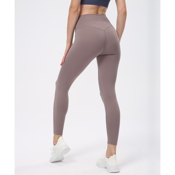 Fit Compression Jooga-housut Power Stretch Treeni Legginsit Korkeavyötäröiset Vatsanohjauksella (L)