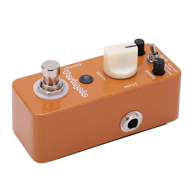 Effektpedal Varimolo Digital Tremolo Singel 3 lägen Justerbart Instrumenttillbehör