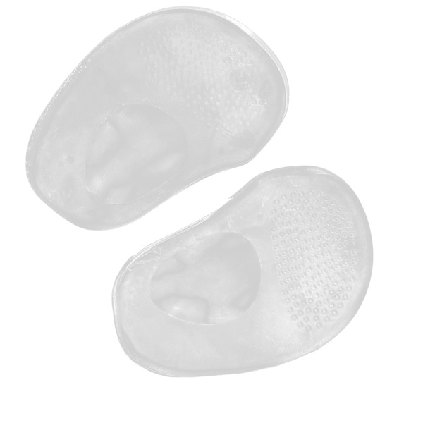 2 st massage metatarsal pads smärtlindring hudvänlig framfotsplatta för fotvård