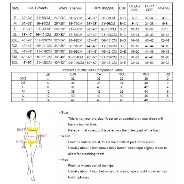 Baddräkt med lång ärm för kvinnor, Monokini med djup V-ringning, sexig baddräkt, blommor, XL