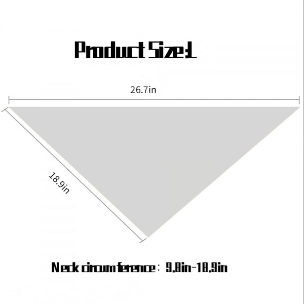 5 kpl Ruudullinen Bandana, Henkilökohtainen, Kirjailtu, Buffalo-ruutu, Mukautettu Lemmikkieläinten Kaulaliina (L, Sininen)