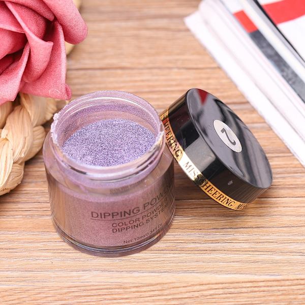 Nagelkonst Pigment Dekorationspulver Kameleont Manikyr Glitter Spegelpulver #02
