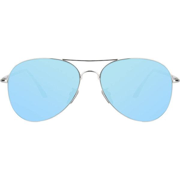 Klassiska Aviator Solglasögon för Kvinnor Män Metallram Fjädergångjärn SJ1030