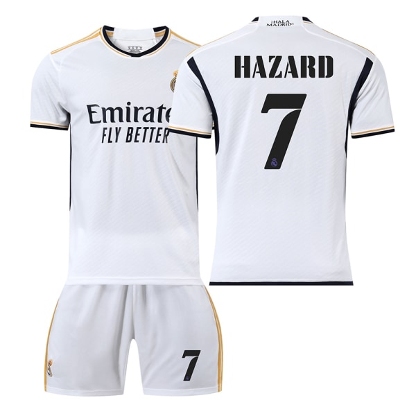 23/24 Real Madrid Hjemmefodboldtrøjesæt 7 HARZAD L