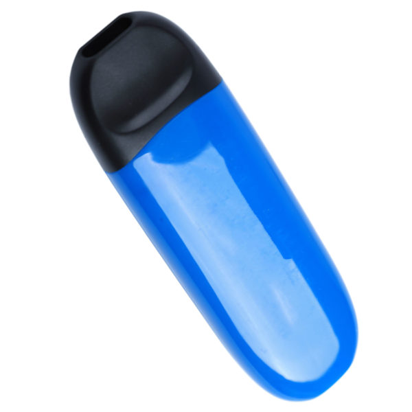 Elektrisk Kazoo 11cm Profesjonell Harpiks Liten Bærbar Kazoo Sett med Pickup for Ytelse Blå