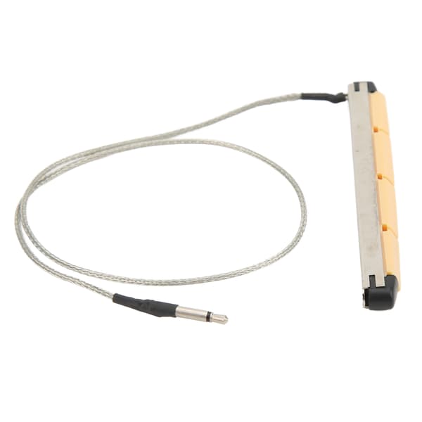 Under Saddle Transducer Piezoelektrisk Pickup Erstatning til 4 Strenge Akustisk Basguitar