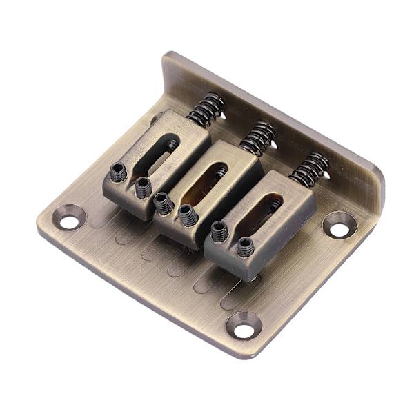 3 Strenger Boks Gitar Bro DIY Strenger Instrument Faste Erstatningsdeler (Bronse)