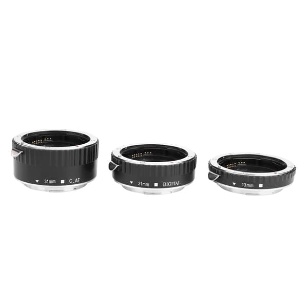 Linseadapter Makro Forlængerrør Sæt Ring til Canon DSLR Mount