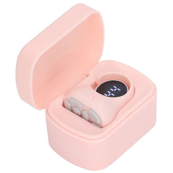 Bluetooth-fjärrkontroll Sidsvängare Fjärrkontroll Ring Clicker för Mobil Selfie Video Watch Novel Rosa