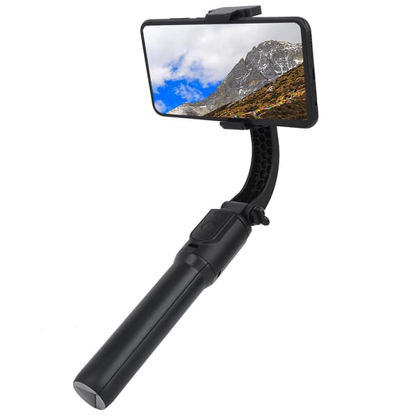 Kulfäste stabilisator Anti-Shake stativ Bluetooth fjärrkontroll Selfie Stick för Android