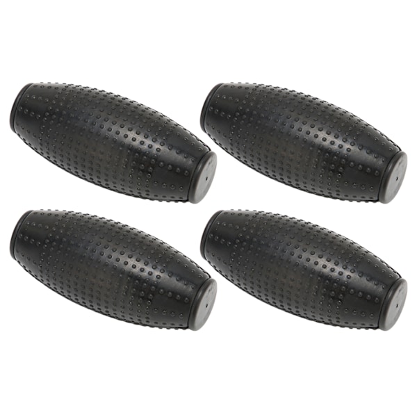 4 st Elektroterapihandtag Silikon Gel Flexibelt Hälso-utrustning DDS Bioelektrisk Massageaccessoarer