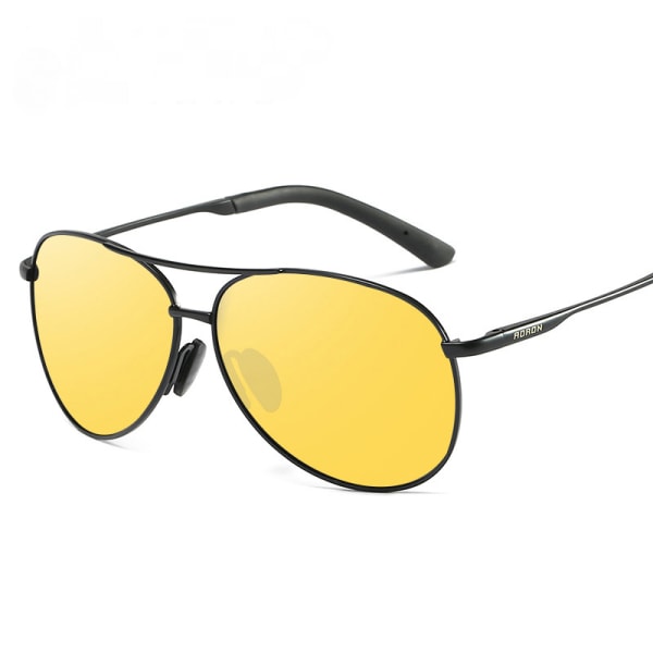 Klassinen Aviator-aurinkolasit miehille ja naisille, ajolasit, polarisoidut linssit, 100 % UV-suoja