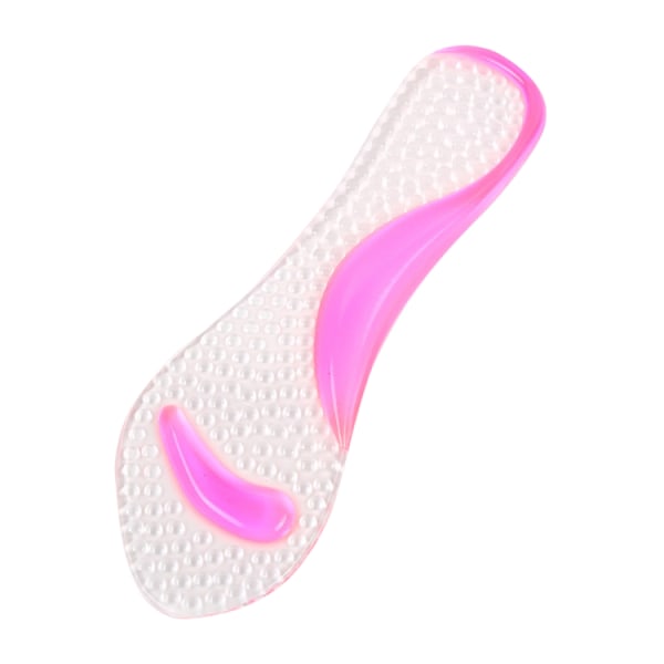 Gel högklackade innersulor för kvinnor sandaler Silicon Gel självhäftande kuddkuddar för sandaler Arch Support, 2 par