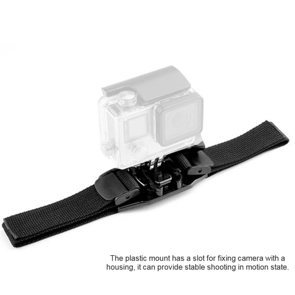 Actionkamera Ventilert Hjelm Festemontering Justerbar Stropp for Gopro Xiaomi Yi SJ CAM
