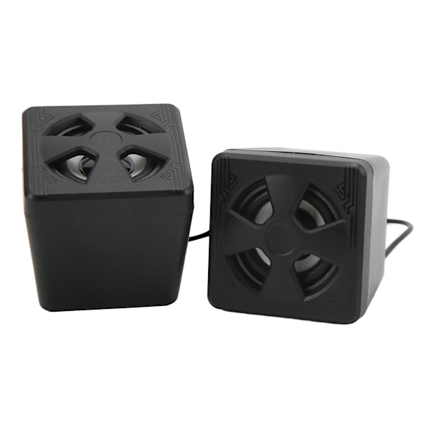 Desktop Sound Mini 3,5 mm gränssnitt USB-trådbundna bärbara stereohögtalare för dator bärbar dator