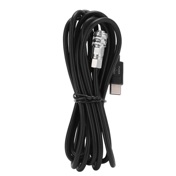 USB C til 2-pinners PD-utløserstrømkabel for BMPCC Blackmagic Pocket Cinema Camera 4K 6K