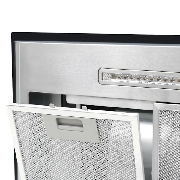 Emhætte med LCD til køkkenø 90cm 756m³/t LED