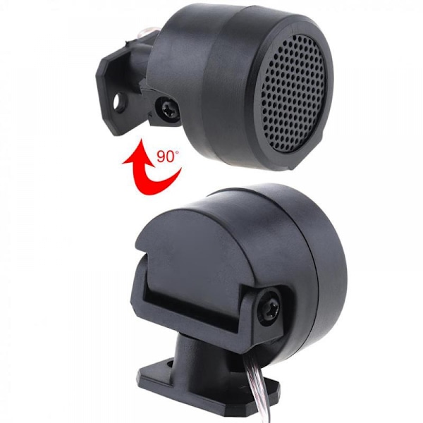 1 par TP-006A diskanthögtalare 500W Mini Dome-högtalare 12V Hög effektivitet Stereo-högtalare för biljudsystem Tillbehör