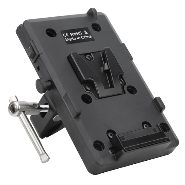 V-formet batteriplate D-tap batteriadaptertilbehør for V-montert kamerabatteri