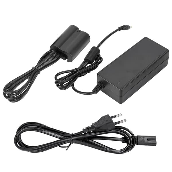 En EL15 Fuldt Kodet Ekstern Dummy Batteri Strømadapter til Nikon D500 D600