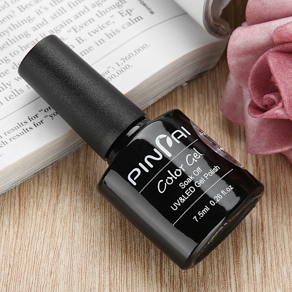 7,3 ml nagellack glitter glans soak off UV/LED gellack vanish manikyr lim