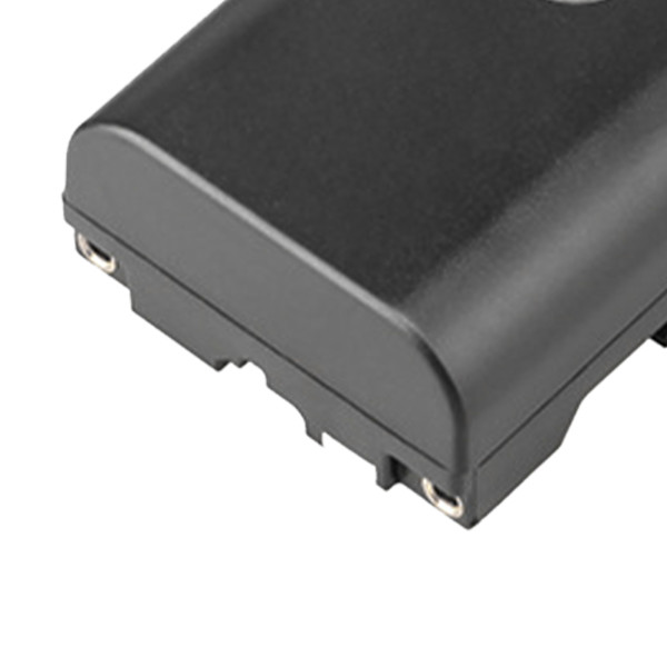 NP F550 Dummy Batteri ABS Spiral Kabel Dummy Batteri Strömadapter med DC-port för Monitorer LED-fyllningsljus