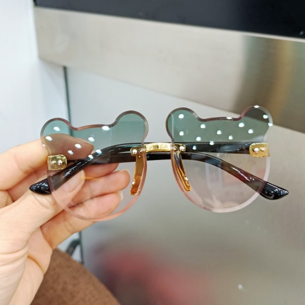 Barnsolglasögon glasögon trendiga mode baby ögon tjejer pojkar a599 | Fyndiq
