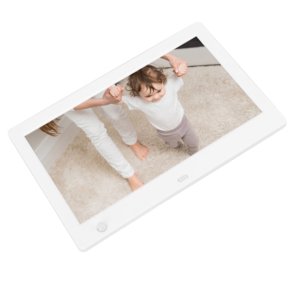 7,8-tums digital fotoram 1080P HD LED-skärm Human Sensor Fjärrkontroll Digital fotoram för fotovisning Videouppspelning EU-kontakt 100-240V