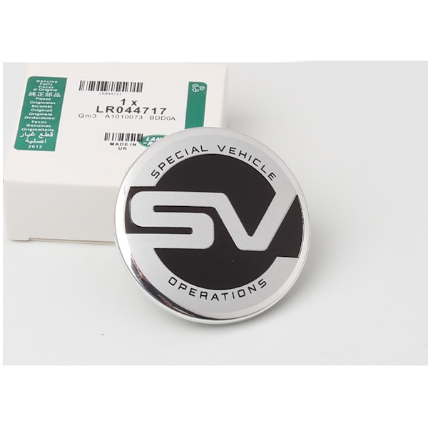 För Land Rover Range Rover Evoque Discovery 4 5 Discovery Frihjulsnavkapsel Center Badge - Nr. 4 Style (4-pack)